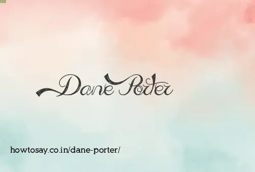 Dane Porter