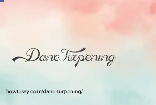 Dane Turpening