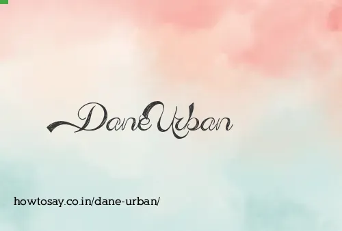 Dane Urban