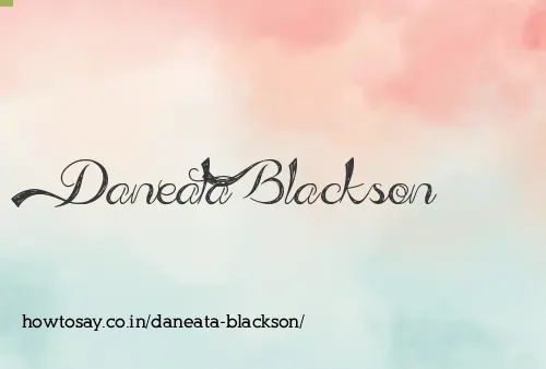 Daneata Blackson