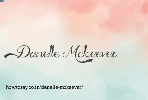 Danelle Mckeever