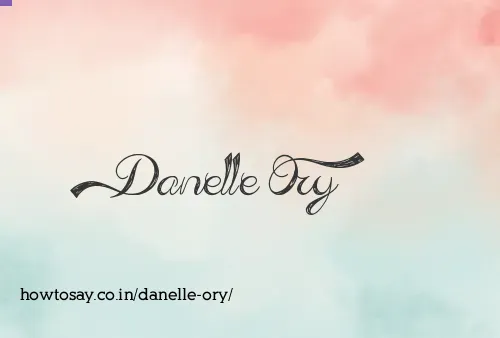 Danelle Ory
