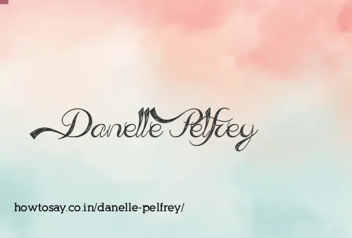 Danelle Pelfrey