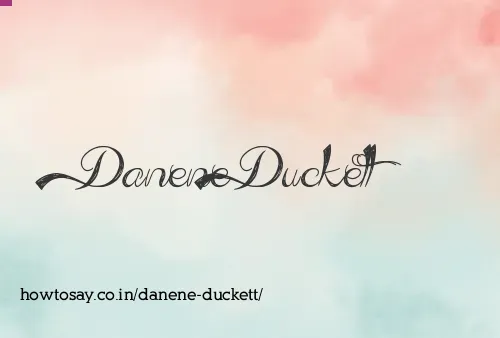 Danene Duckett