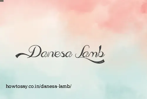 Danesa Lamb