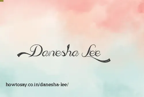 Danesha Lee