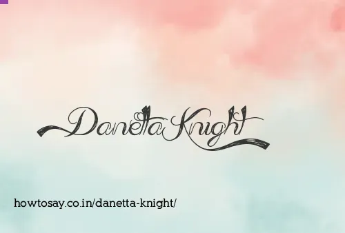 Danetta Knight