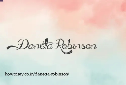 Danetta Robinson