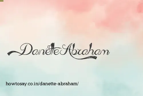 Danette Abraham