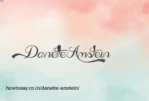 Danette Amstein