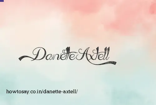 Danette Axtell
