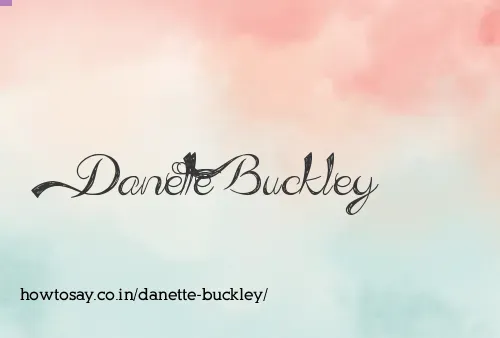 Danette Buckley