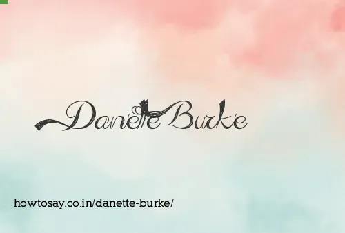 Danette Burke