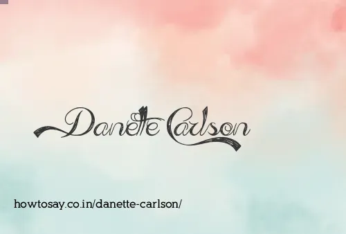 Danette Carlson