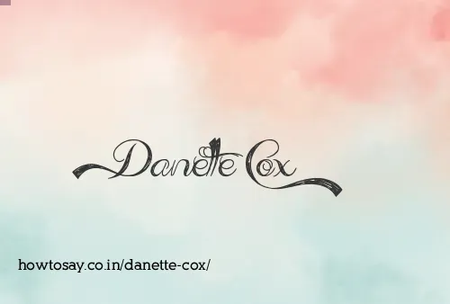 Danette Cox