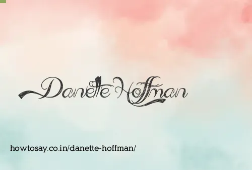 Danette Hoffman