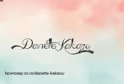 Danette Kakazu