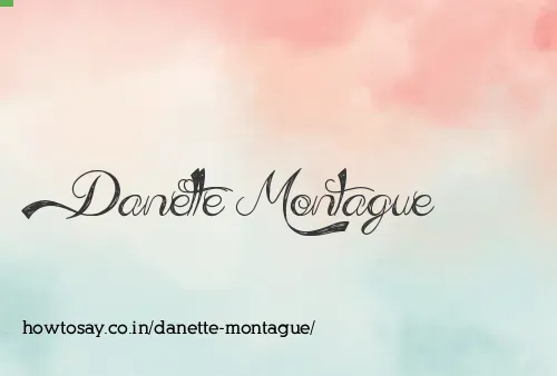 Danette Montague