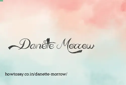 Danette Morrow