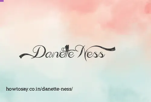 Danette Ness