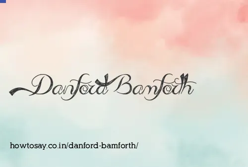 Danford Bamforth