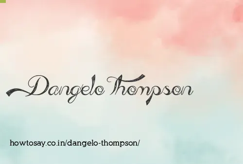 Dangelo Thompson