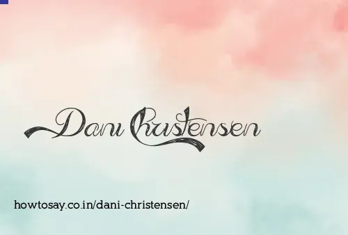 Dani Christensen