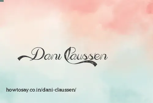 Dani Claussen