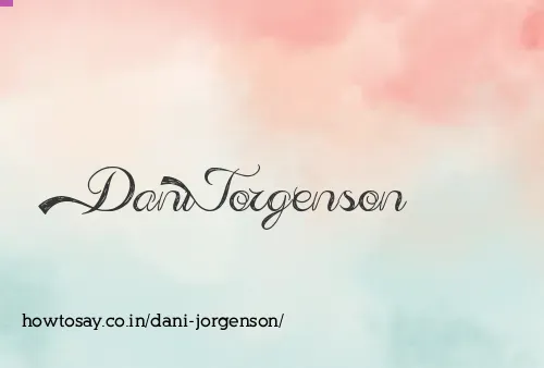 Dani Jorgenson
