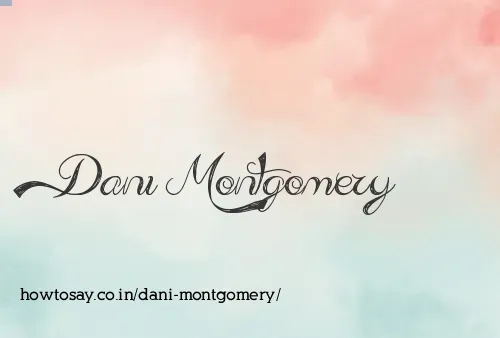 Dani Montgomery