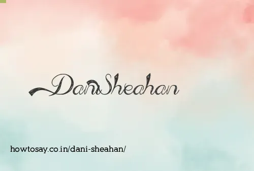 Dani Sheahan