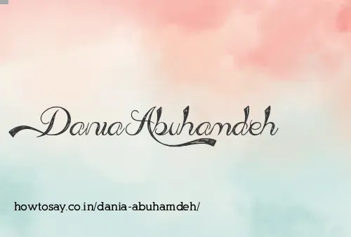 Dania Abuhamdeh