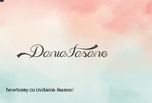 Dania Fasano