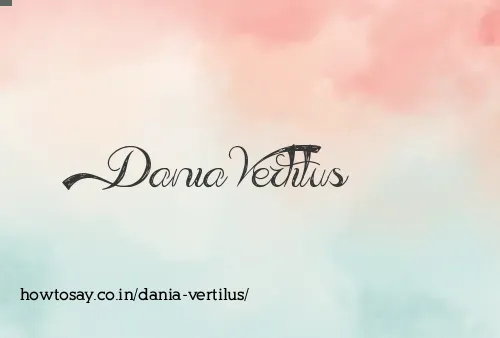 Dania Vertilus