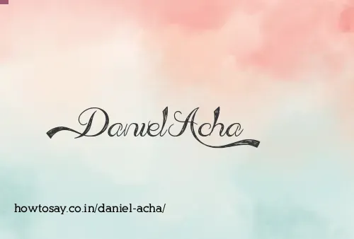 Daniel Acha