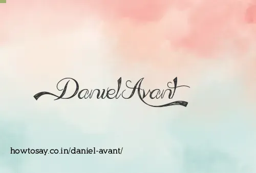 Daniel Avant