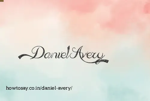 Daniel Avery
