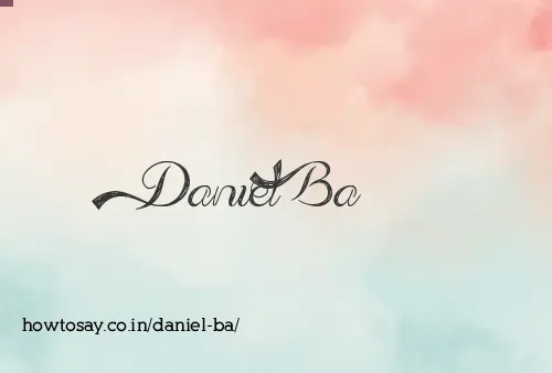 Daniel Ba