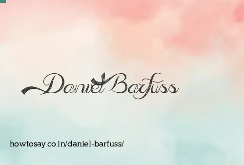 Daniel Barfuss