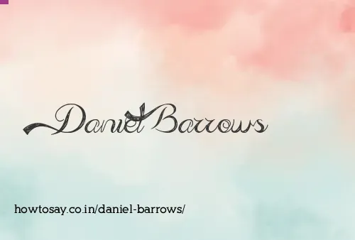 Daniel Barrows