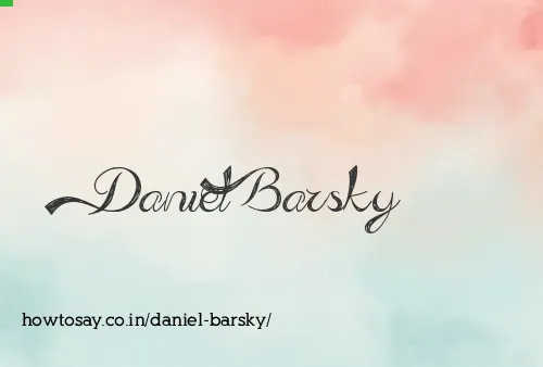 Daniel Barsky