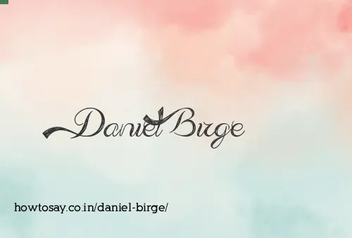 Daniel Birge