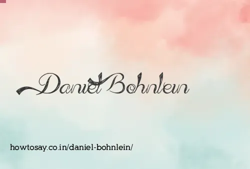 Daniel Bohnlein