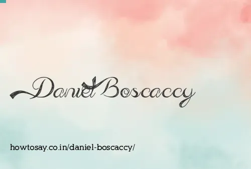 Daniel Boscaccy
