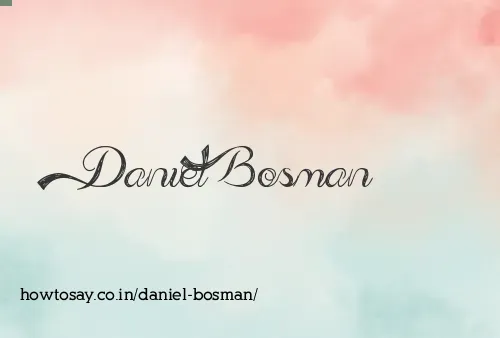 Daniel Bosman