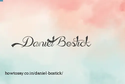 Daniel Bostick