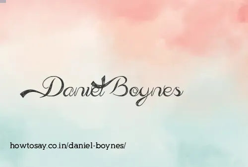 Daniel Boynes