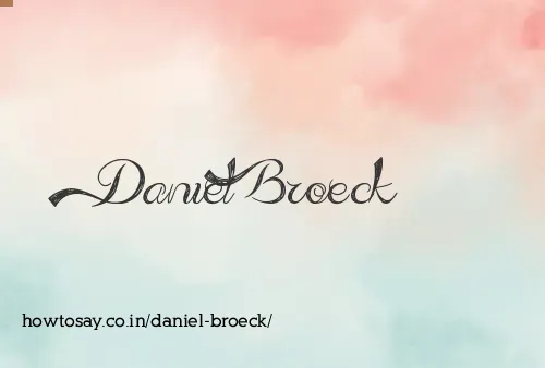 Daniel Broeck