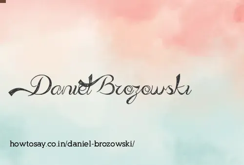 Daniel Brozowski
