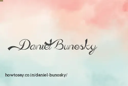 Daniel Bunosky